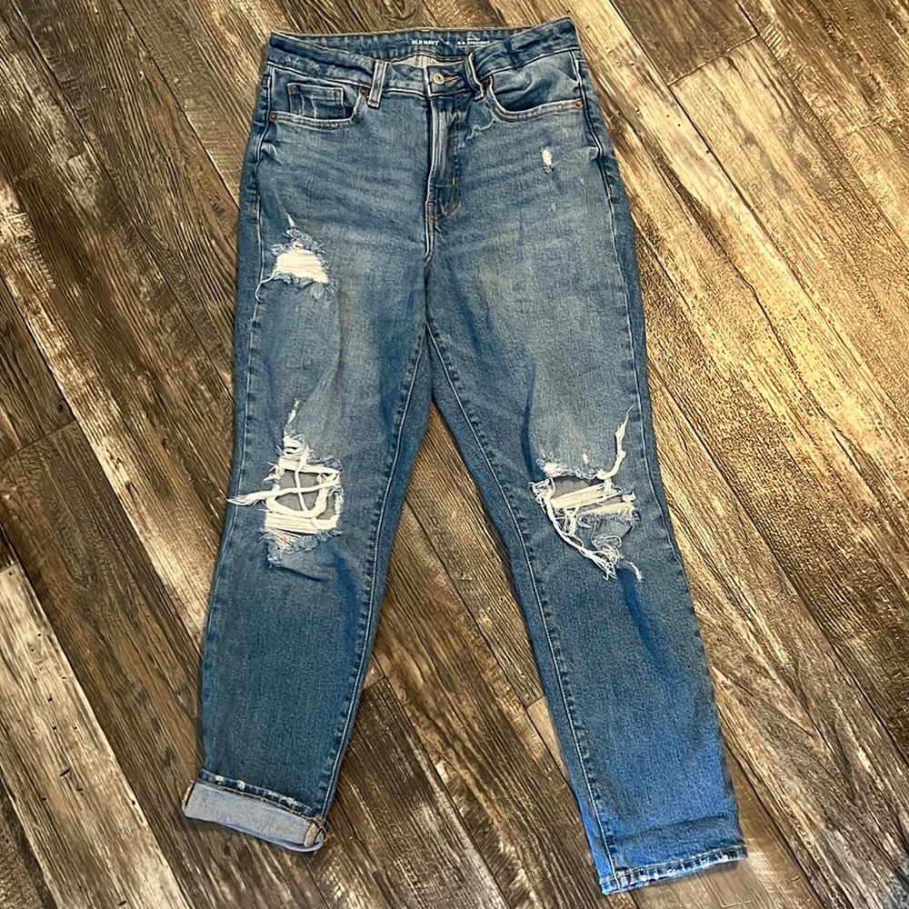 Old Navy High Rise O.G. Straight Secret Slim Pocklets 6 women’s jeans